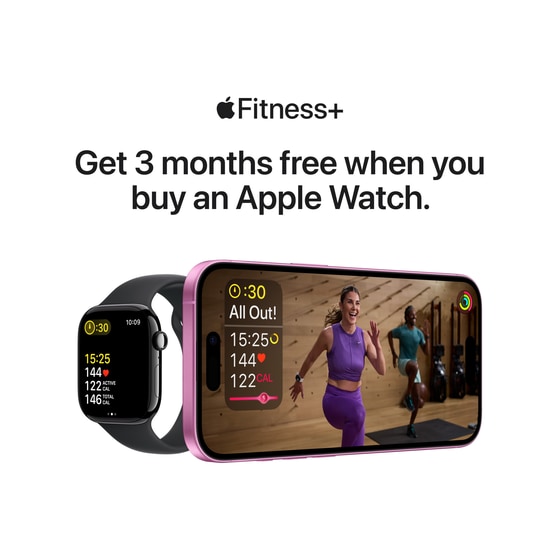 Apple Watch Series 10 GPS 42mm Silver Aluminium Case with Blue Cloud Sport Loop image 9